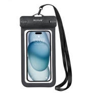 Bolsa Impremiavel Rixus RXBG15 Splash Waterproof 7.5" Phone Bag Preto