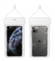 Bolsa para Telemóvel impermeável Baseus 7.2" Waterproof Branca
